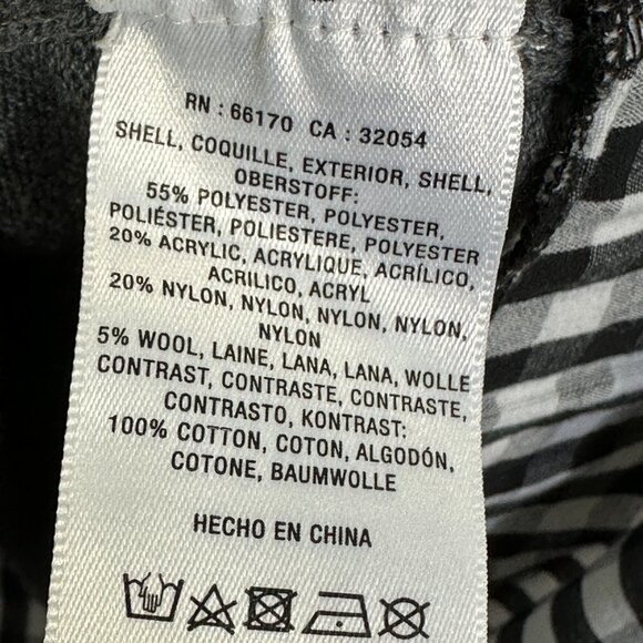 Anthropologie Moth Sweater Womens Large Gray Wool Blend Layered Look Tunic - Picture 7 of 8